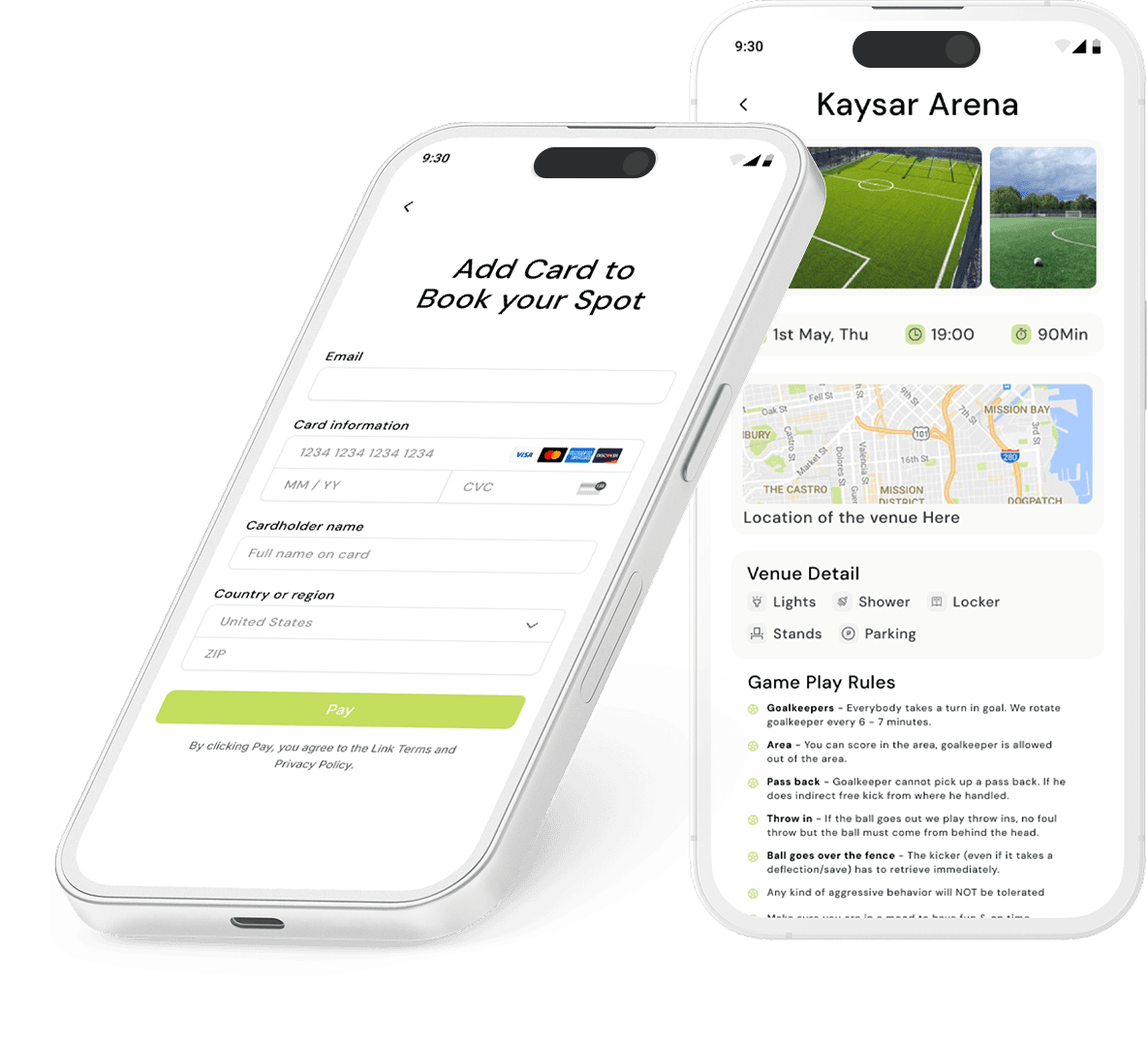 Mobile app screenshot 1
