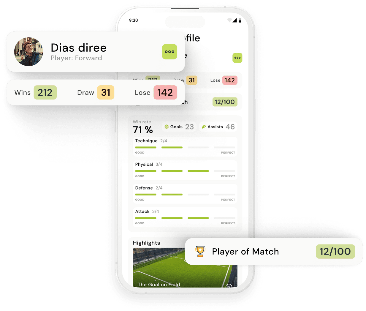 Mobile app screenshot 2